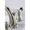 Kingston Brass KB986AKLPN Duchess Widespread Bathroom Faucet W/ Plastic Pop-Up, Nickel KB986AKLPN - alternate 2